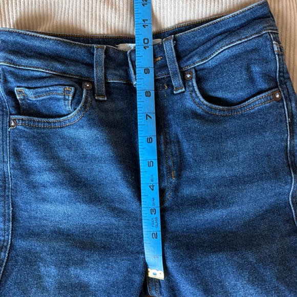 Free People We the Free Raw High Rise Jegging Skinny Jeans Size 26 - Picture 13 of 14